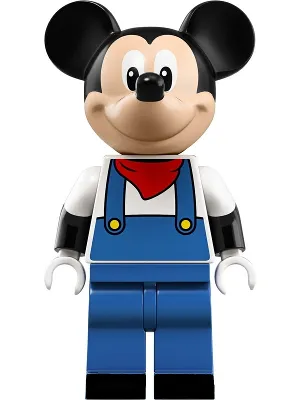 Mickey Mouse - Blue Overalls, Red Bandana