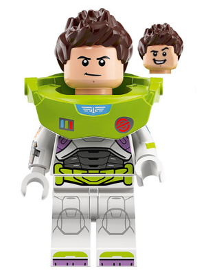 Buzz Lightyear - Star Command Suit, Hair