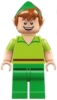 Peter Pan - Minifigure, Bright Green Legs