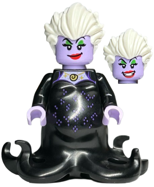 Ursula (Lavender) - Minifigure, Black Dress