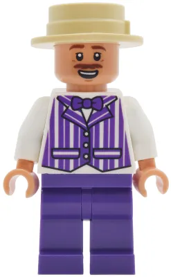 Dapper Dans Quartet Member - Dark Purple Suit