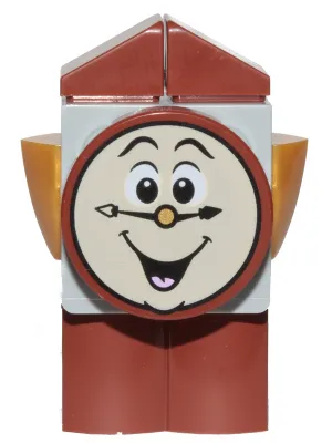 Cogsworth - Printed Face, Log Profile Body