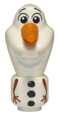 Olaf - Micro Doll, White Mouth