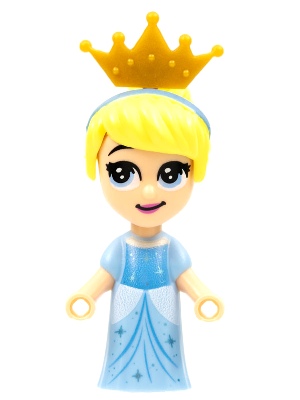 Cinderella - Micro Doll, Pearl Gold Tiara