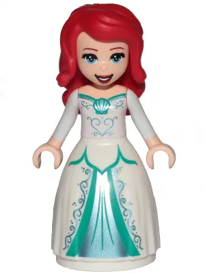 Ariel, Human (Light Nougat) - White Dress