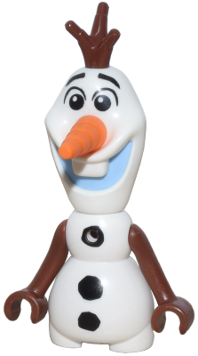 Olaf - Mini Doll Body, Bright Light Blue Mouth