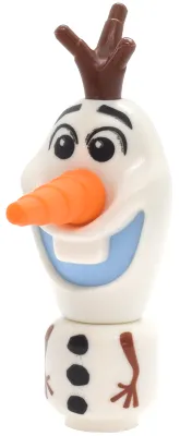Olaf - Micro Doll, Bright Light Blue Mouth
