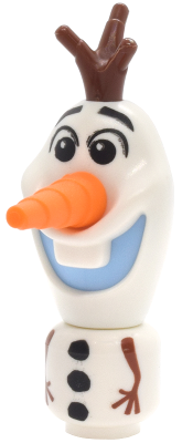 Olaf - Micro Doll, Bright Light Blue Mouth