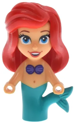 Ariel, Mermaid (Medium Tan) - Micro Doll, Open Eyes