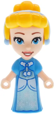 Cinderella - Micro Doll, Dark Azure Dress