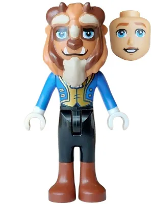 Beast / Prince Adam - Mini Doll, Black Trousers, Reddish Brown Boots