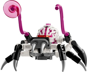 Cyber Brain Spider - 6 Legs, Magenta Appendages