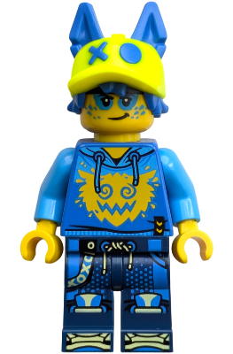 Logan - Minifigure, Blue Hoodie
