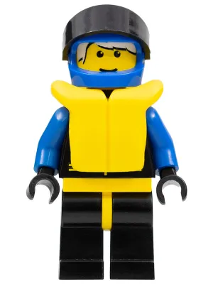 Extreme Team - Blue, Blue Helmet Plain, Life Jacket