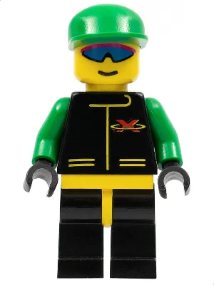 Extreme Team - Green, Black Legs with Yellow Hips, Green Cap