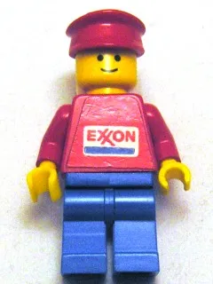 Exxon - Blue Legs, Red Hat (Sticker Torso)