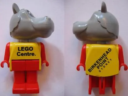 Fabuland Hippo - LEGO Centre / Birkenhead Point Sydney Pattern