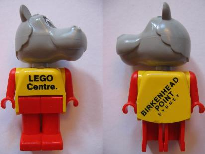 Fabuland Hippo - LEGO Centre / Birkenhead Point Sydney Pattern