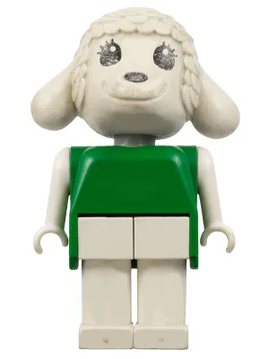 Fabuland Lamb - Lulu Lamb, Green Top