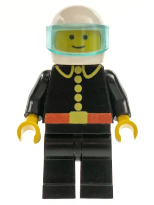 Fire - Classic, White Helmet, Trans-Light Blue Visor