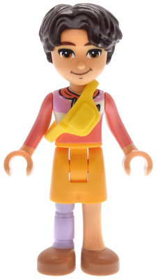 Friends Petch - Coral Hoodie, Yellow Belt Bag