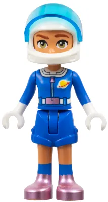 Friends Nova - Blue Astronaut Costume, White Helmet