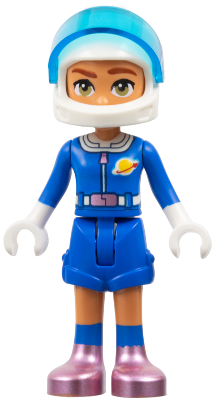 Friends Nova - Blue Astronaut Costume, White Helmet
