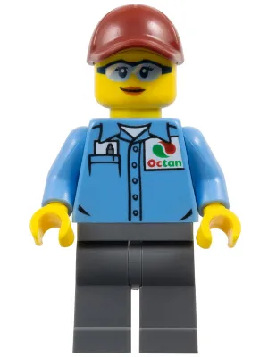 FIRST LEGO League (FLL) Superpowered Female Octan Worker