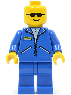 Jacket Blue - Sunglasses, Blue Legs, No Headgear (Blue Cruiser)