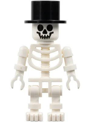 Skeleton with Standard Skull, Top Hat