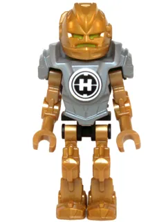 Hero Factory Mini - Rocka - Flat Silver Armor