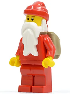 Santa, Red Legs, Backpack