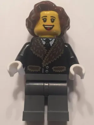 Winter Holiday Train Grandmother