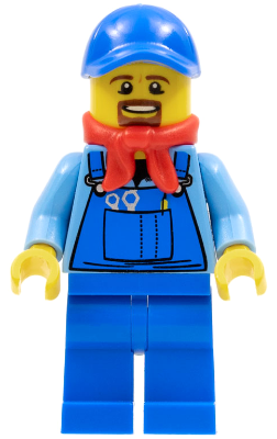 Winter Holiday Train Locomotive Driver