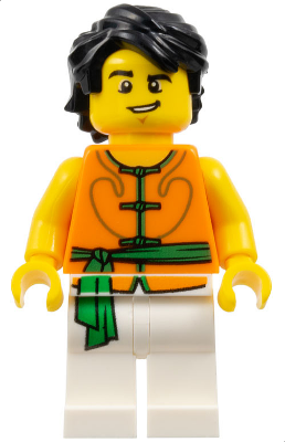 Dragon Boat Race Team Green/Orange Member 2