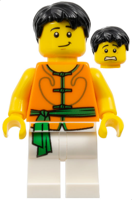 Dragon Boat Race Team Green/Orange Member 5