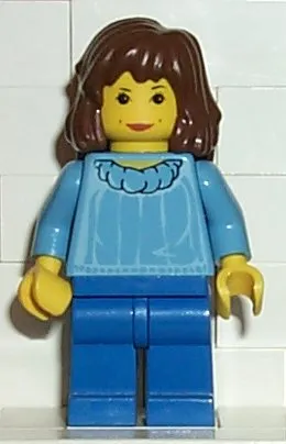 Hermione Granger - Medium Blue Torso, Blue Legs