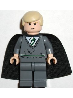 Draco Malfoy - Dark Bluish Gray Sweater, Cape