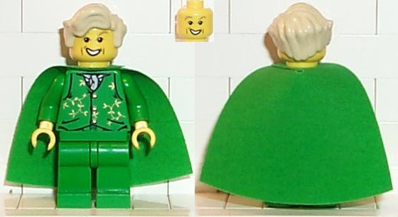 Professor Gilderoy Lockhart - Green Torso and Legs