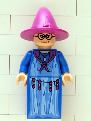 Professor Sybill Trelawney - Light Purple Hat, Blue Robes