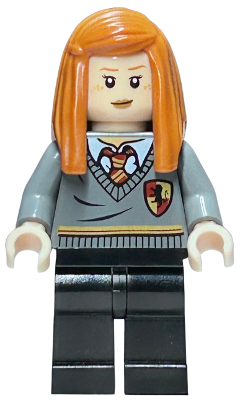 Ginny Weasley - Gryffindor Stripe and Shield Torso, Black Legs