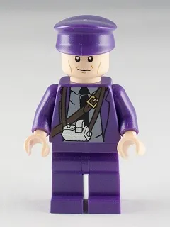 Stanley (Stan) Shunpike - Knight Bus Conductor Uniform with Black Tie and Diagonal Strap