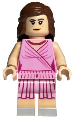 Hermione Granger - Bright Pink Dress, Legs