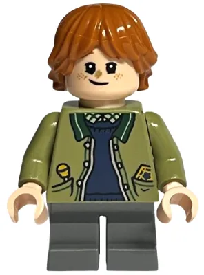 Ron Weasley - Olive Green Jacket, Dark Blue Sweater