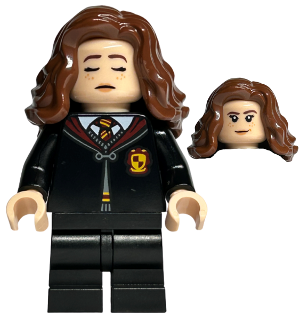 Hermione Granger - Gryffindor Robe Clasped, Black Medium Legs, Sleeping / Awake