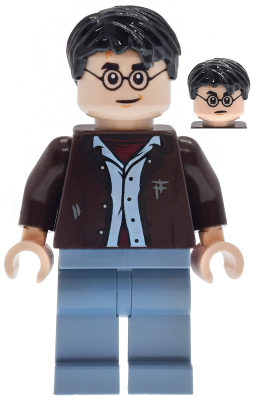 Harry Potter - Dark Brown Open Jacket, Sand Blue Legs