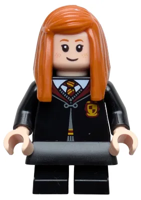 Ginny Weasley - Gryffindor Robe Clasped, Black Short Legs, Skirt