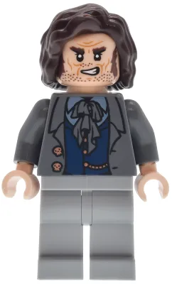Mr. Borgin - Dark Bluish Gray Jacket, Light Bluish Gray Legs