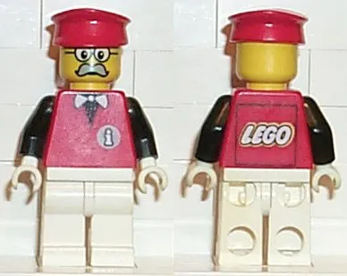 Infomaniac, LEGO Logo on Back
