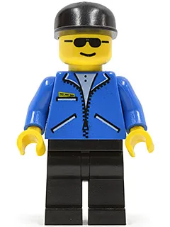 Jacket Blue - Black Legs, Black Cap